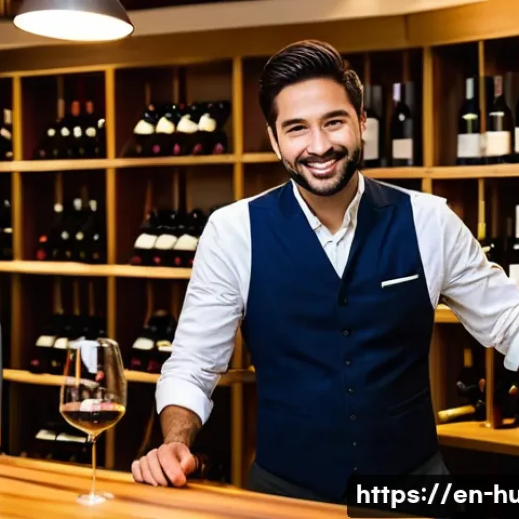 토카이 와인 구매처 - A cozy, upscale boutique wine shop interior in San Francisco featuring wooden shelves filled with ra...